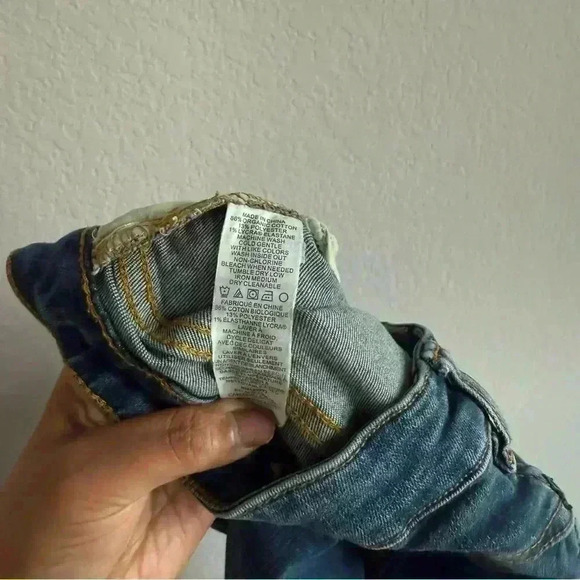 PrAna Women’s Size 4/27 Organic Cotton Mid Rise Medium Wash Denim Jeans - Picture 10 of 11